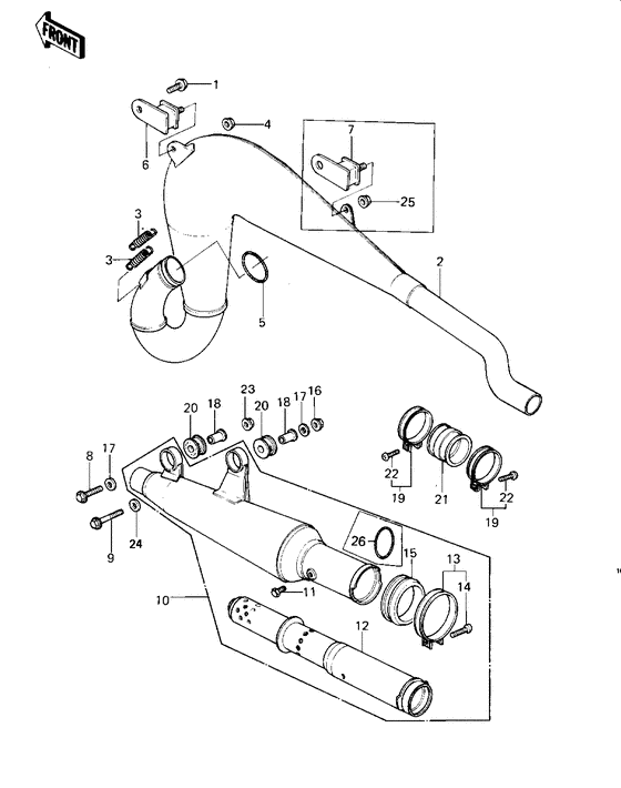 Muffler comp