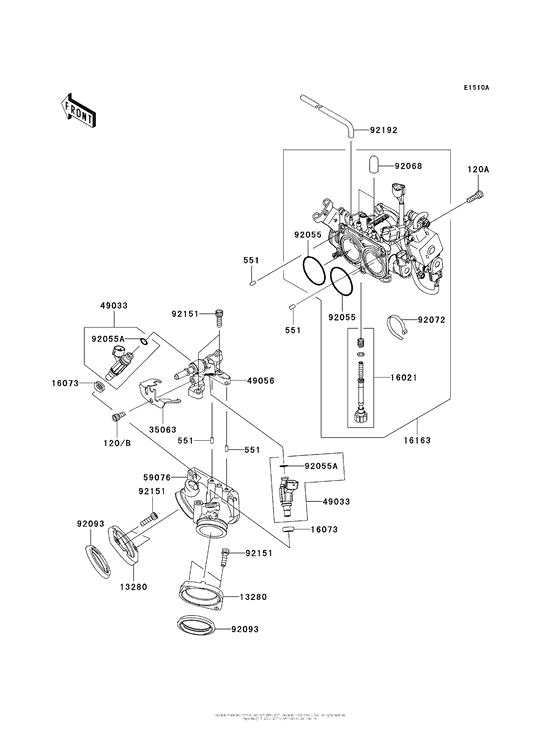 VN900 Throttle (D8F-Daf)