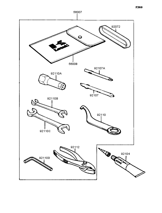 Owner's tools