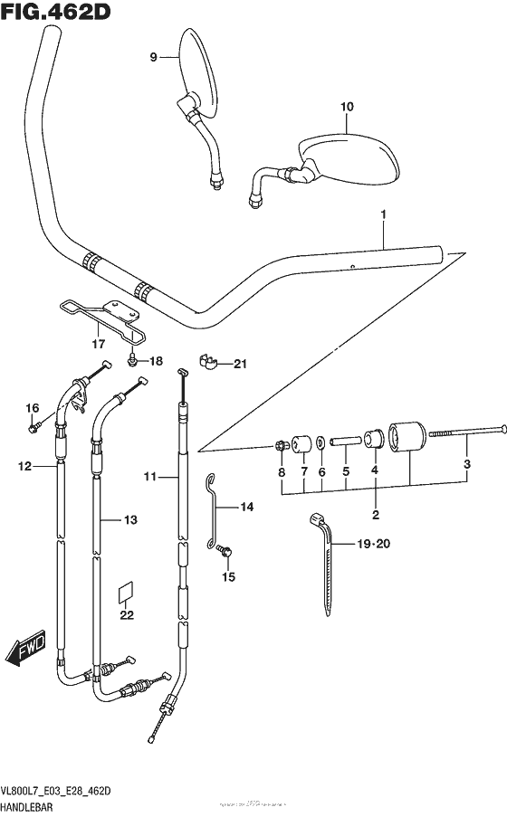 Handlebar (Vl800Tl7 E03)