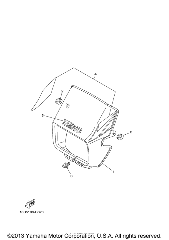 TW200E1C Обтекатели
