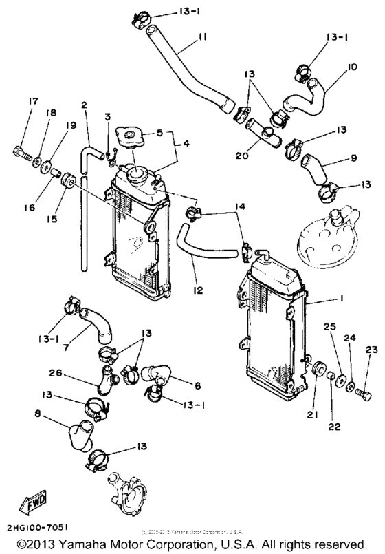 Radiator-hose