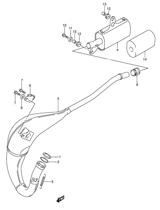 Muffler comp