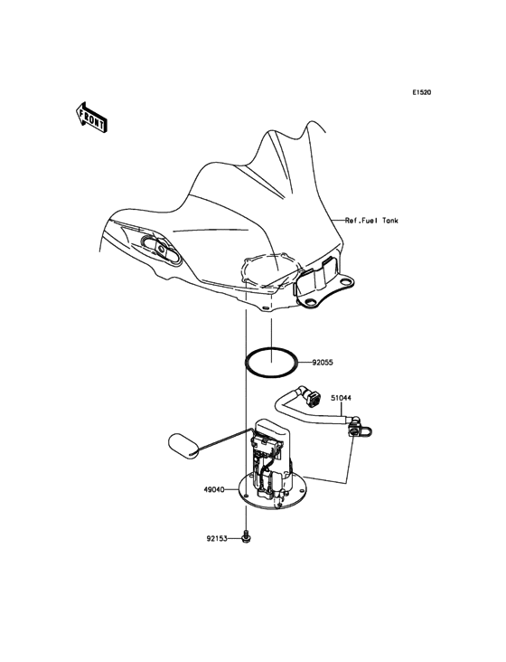 EX300 Топливный насос