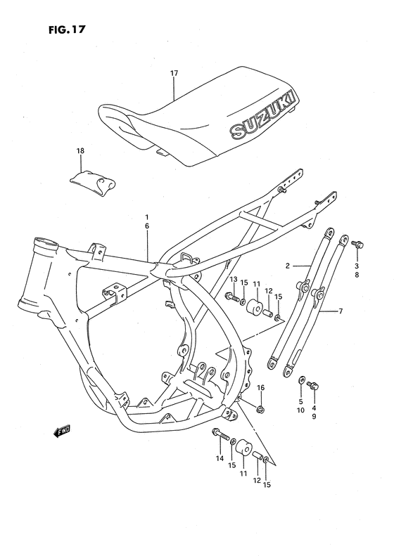 Frame - seat