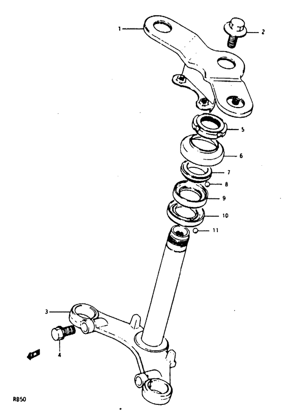 RB50 Спидометр