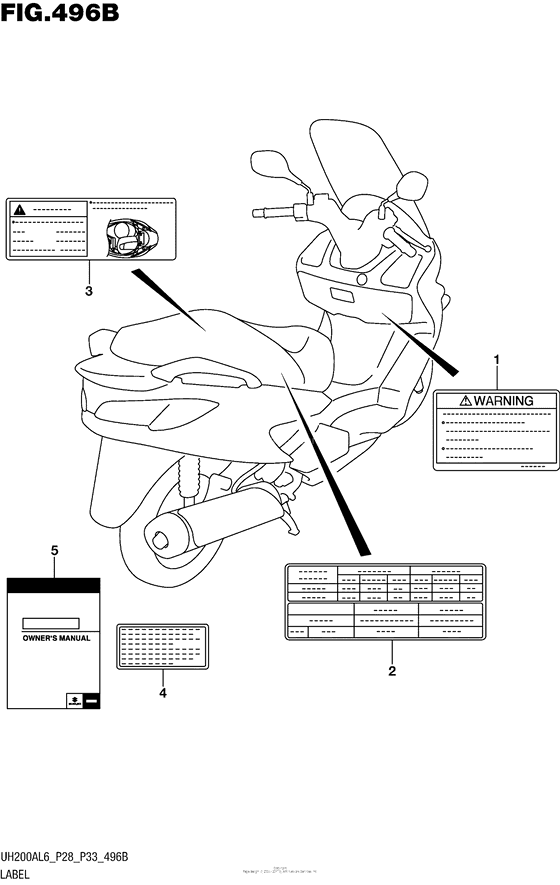 UH200 Label (Uh200Al6 P33)