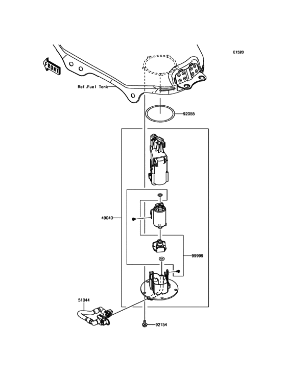  Топливный насос