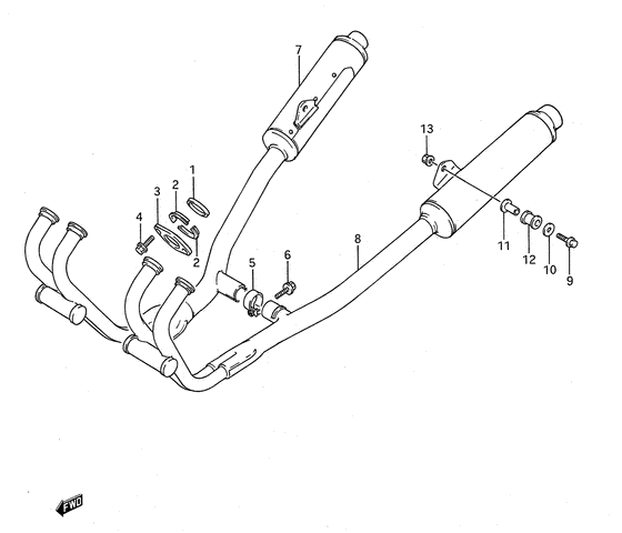 Muffler comp