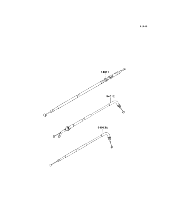 EX250 Тросы управления