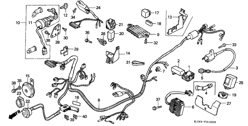 Harness wire