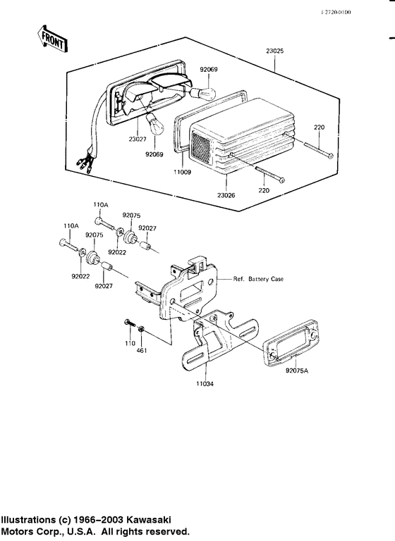 Taillight unit ass`y