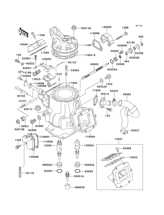 Cylinder head/cylinder(1/2)