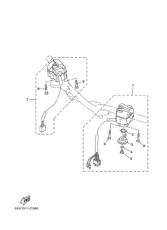 Handle switch & lever