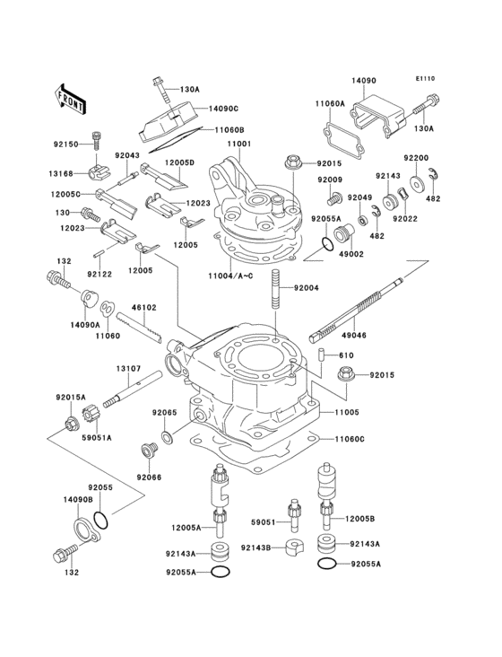Cylinder head/cylinder(1/2)