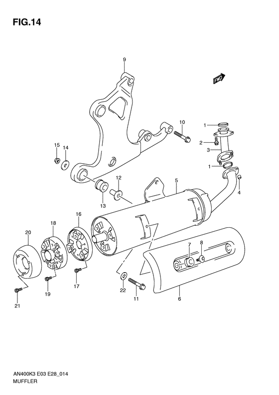 Muffler comp