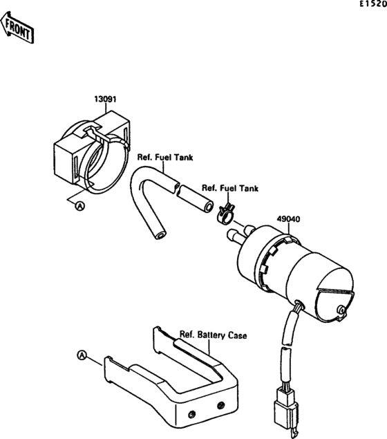 VN1500 Топливный насос