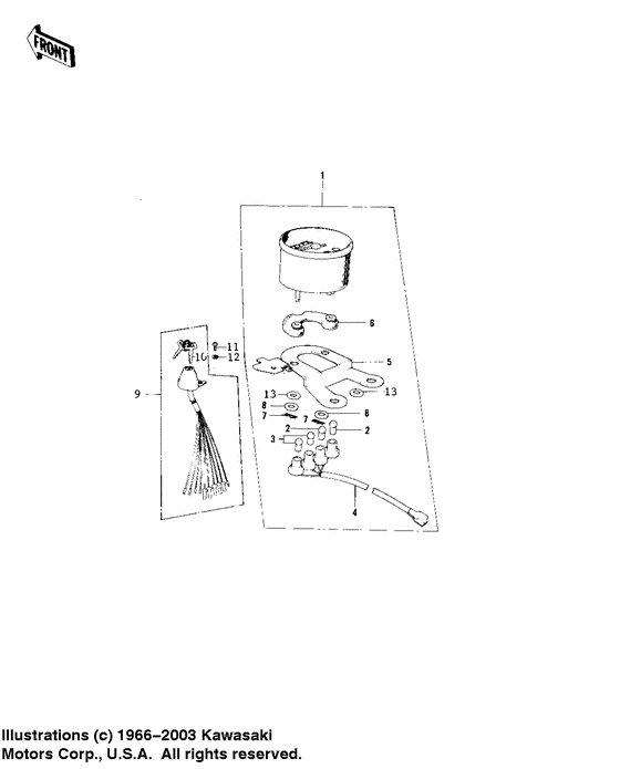 Meter /ignition switch