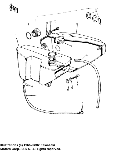 Side cover/oil tank