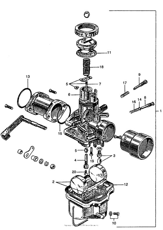 Ca160 carburetor