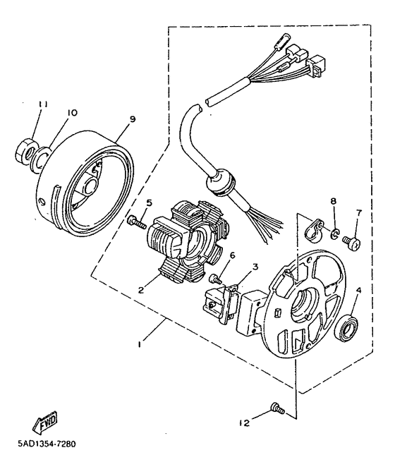 YN50R Генератор