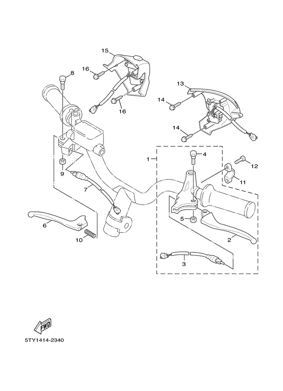 Handle switch & lever