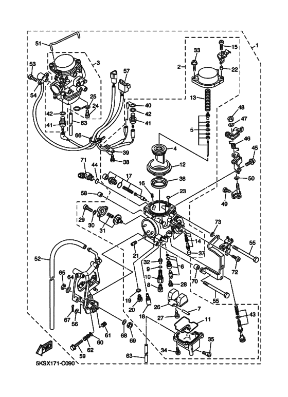 Carburetor assy