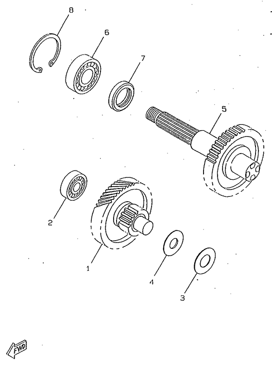 CW50RSX Трансмиссия