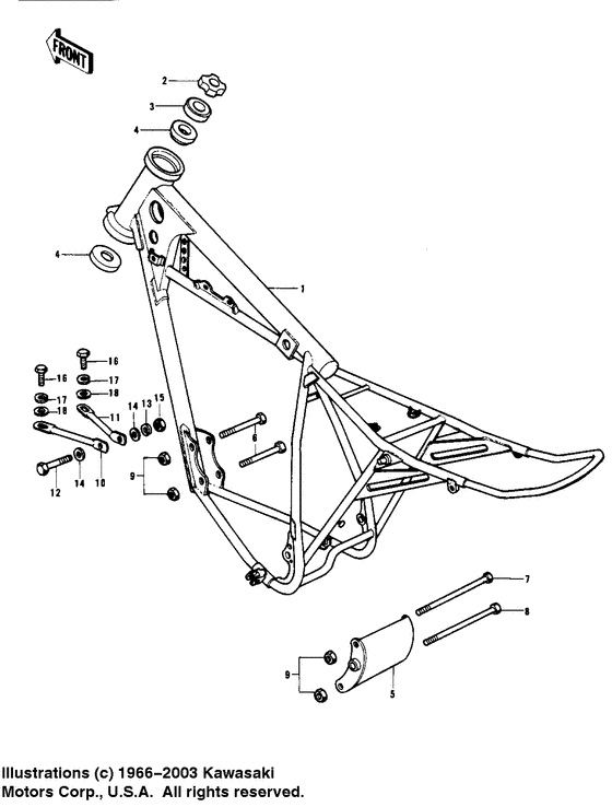 Frame/frame fittings