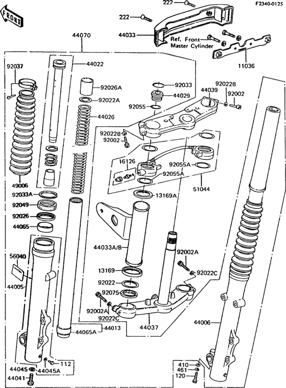 Front fork(1/2)