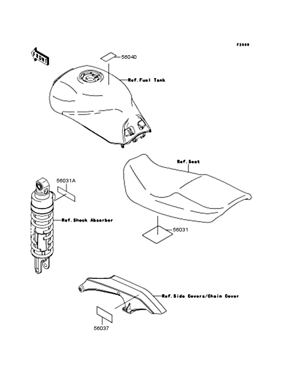 ZX1100 Наклейки