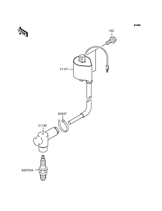  Катушка зажигания