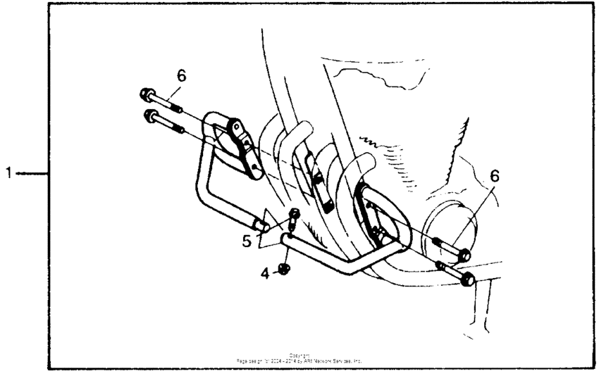 Engine guard set-1 piece