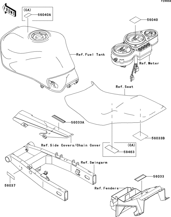 ZR750 Labels(h3)(ca,us)