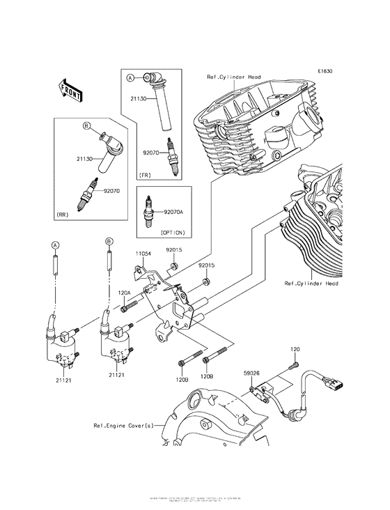 VN900 Система зажигания