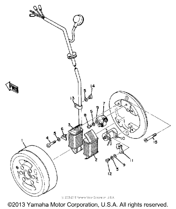 Flywheel mageto