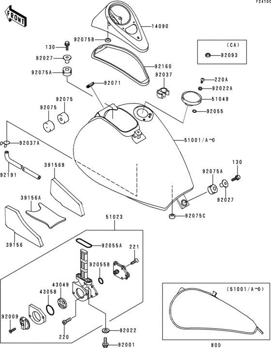 VN800 Fuel tank(1 / 2)(vn800-a5)
