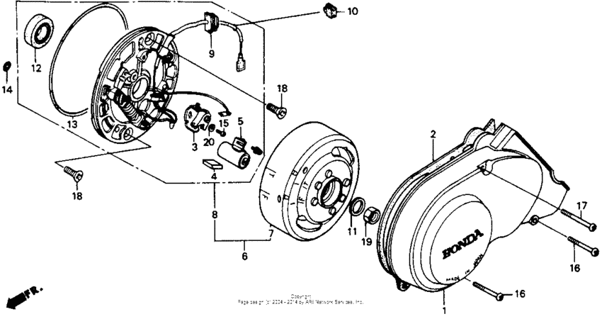 Alternator 86-87