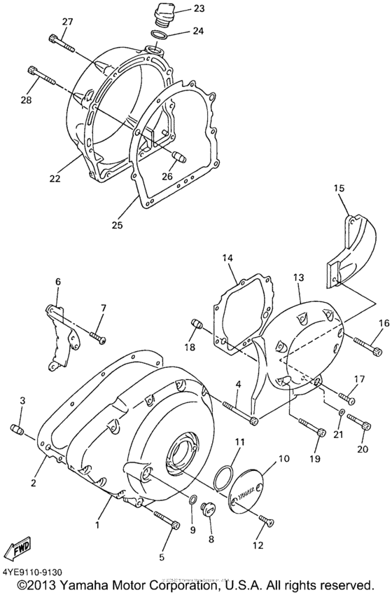 XVZ13LTLC Боковые крышки