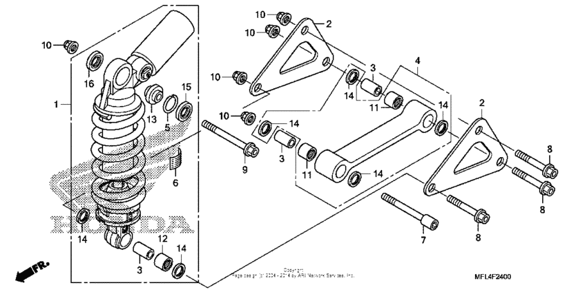  Задние амортизаторы