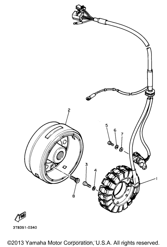 XT600EE Генератор
