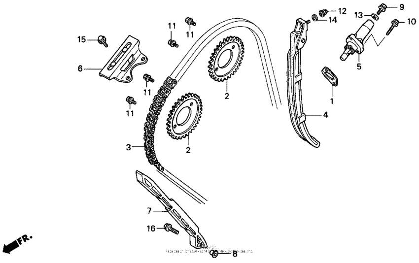 F3 cam chain 95-96