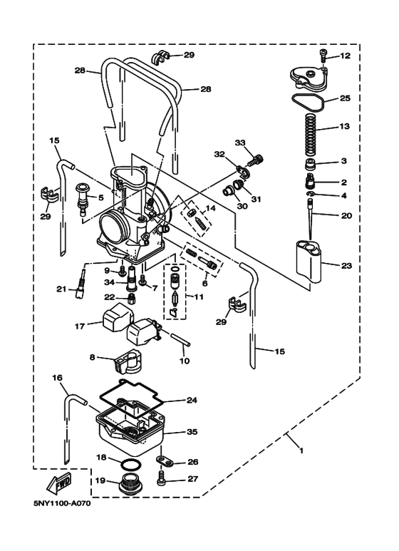 Carburetor assy