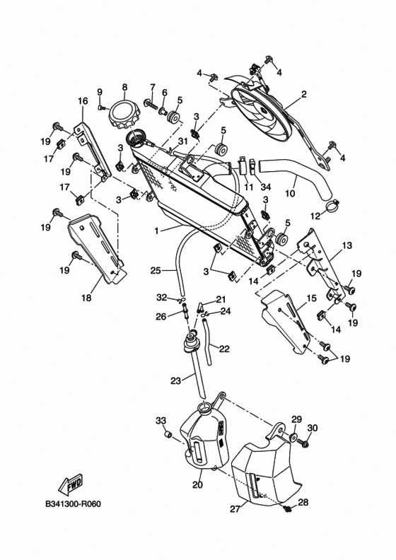 Radiator & hose