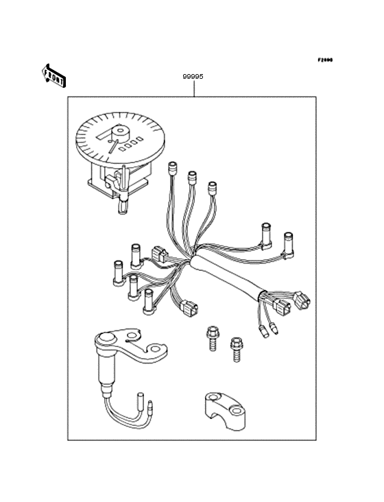 KLE250 Optional parts
