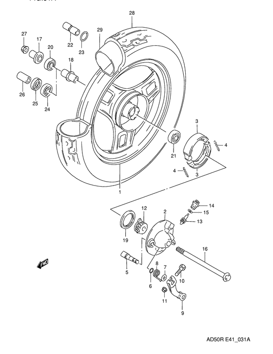 Transom + tube