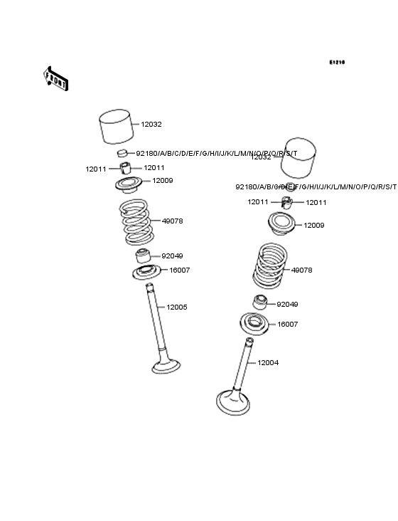 Rocker arms/valves