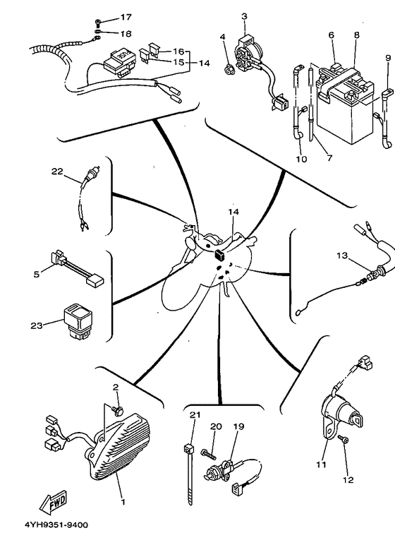 XV535 Электрика 1