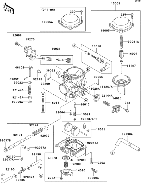 VN800 Carburetor(1 / 2)