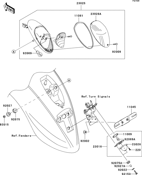 Taillight(s)(-jkavn2d1 7a011496)